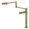 Kingston Brass Deck Mount Pot Filler, Brushed Brass KS4707DX - alternate 1
